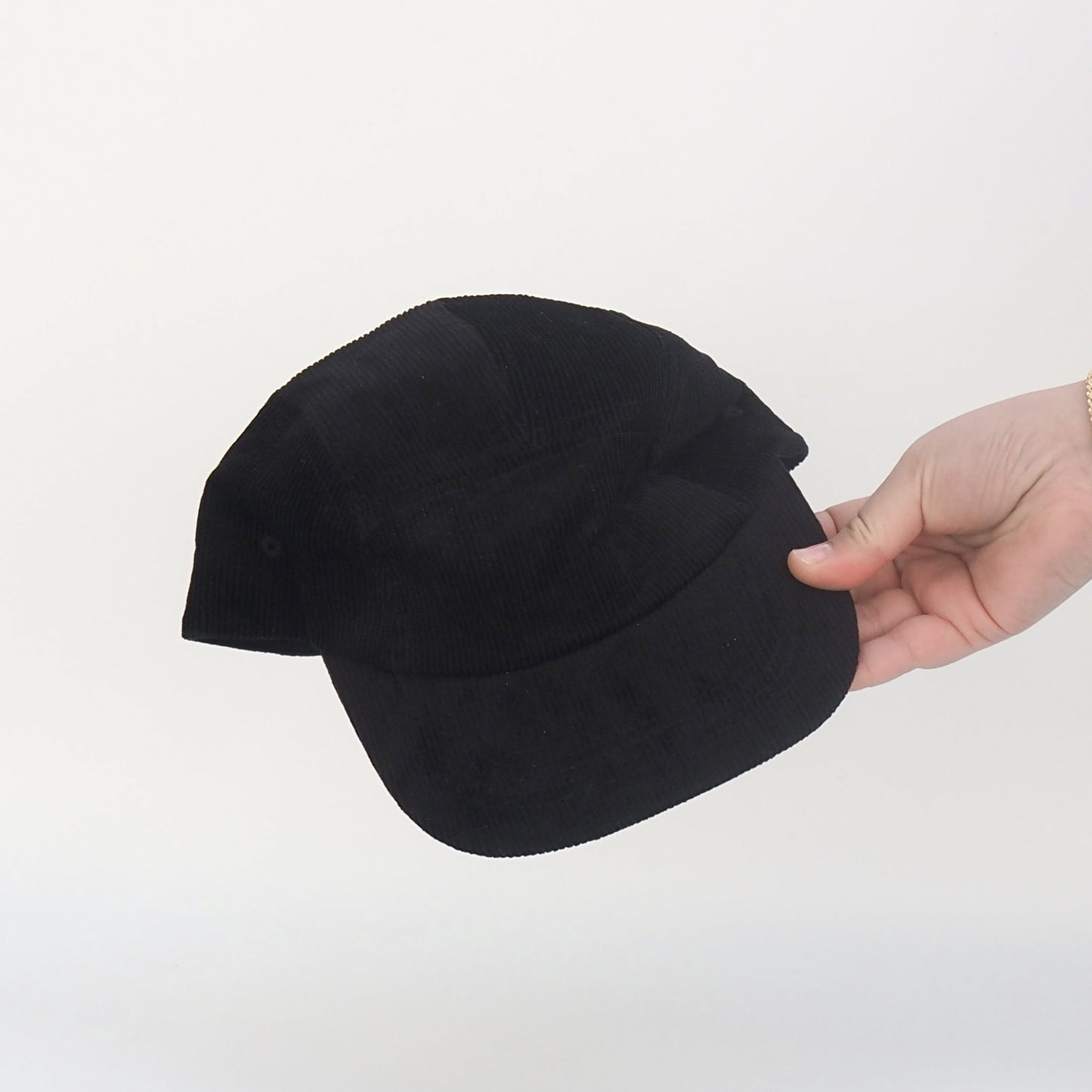 5 PANEL CORDUROY CAMPER - BLACK