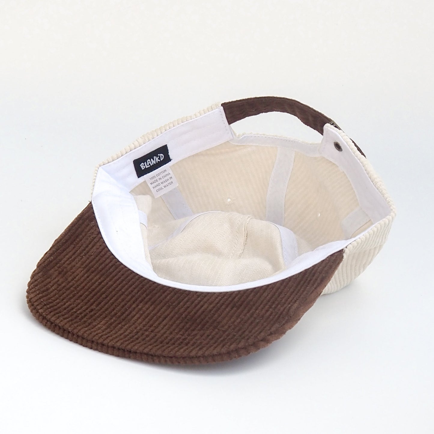 5 PANEL CORDUROY - BROWN TWO-TONE