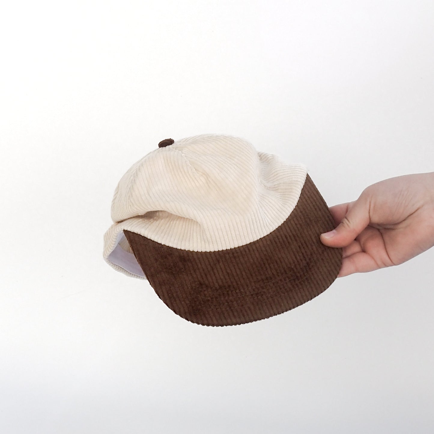 5 PANEL CORDUROY - BROWN TWO-TONE